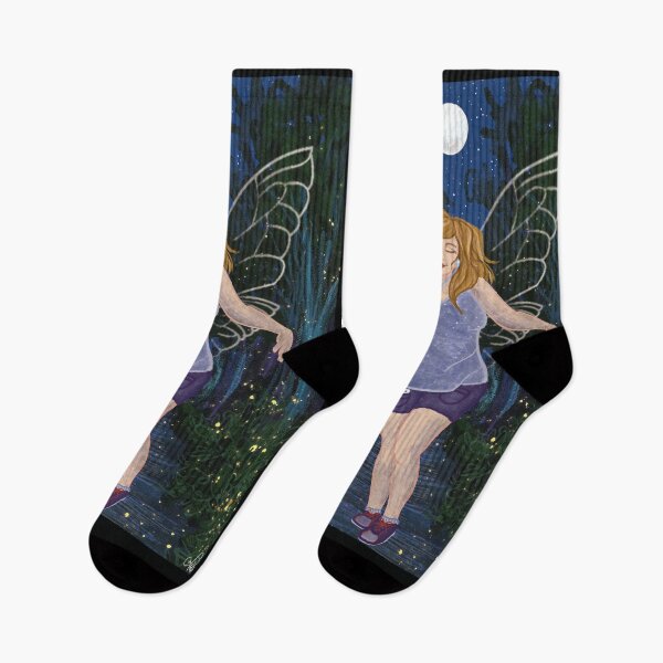 Item preview, Night Walk Fairy Dance  designed and sold by tinaschofield.