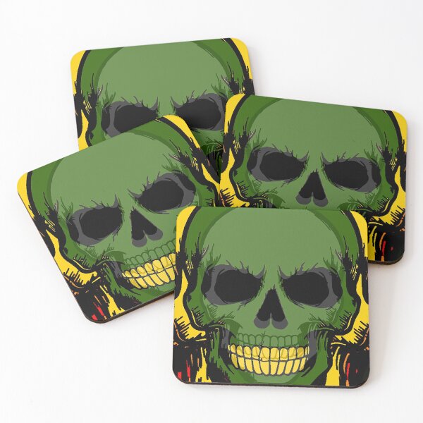 Item preview, Rainbow Skull designed and sold by McCarthy Fine Art.