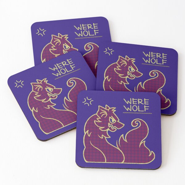Item preview, Were-Wolf Pattern designed and sold by HalfGoldTiger.