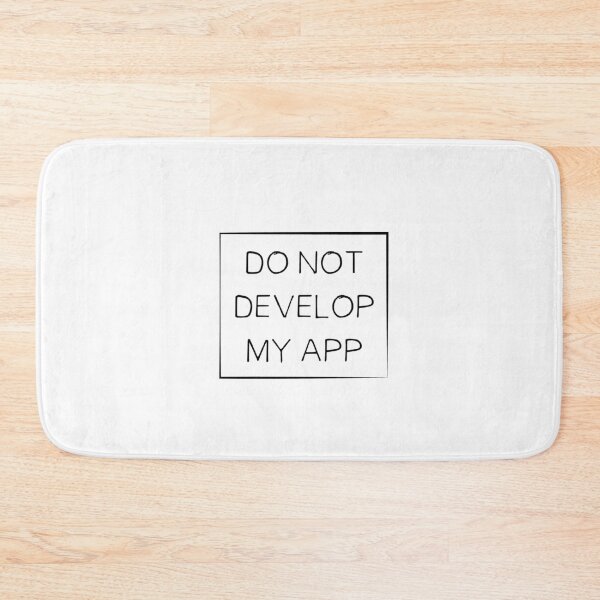Item preview, Do Not Develop My App designed and sold by AlanPun.