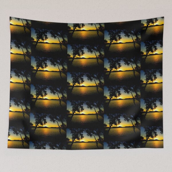 Item preview, Sunset at the oasis designed and sold by UncaDeej.