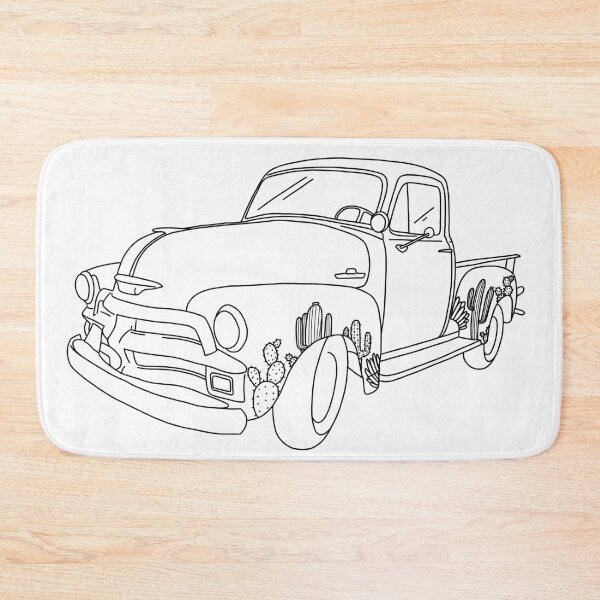 Item preview, Antique Succulent Pick-up Truck - 1955 First 1st Series Chevy designed and sold by mickeemariee.