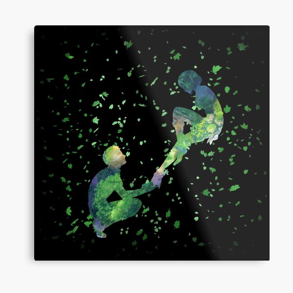 The Garden of Words Kotonoha no Niwa Anime Metal Print