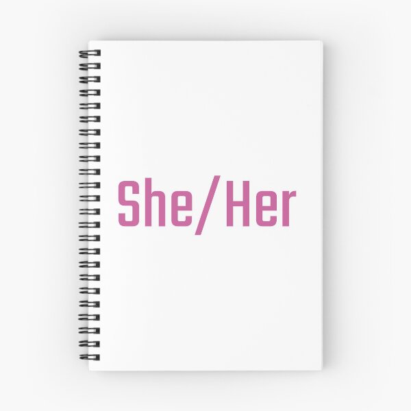 Item preview, She/Her (Pink) designed and sold by figpeep.