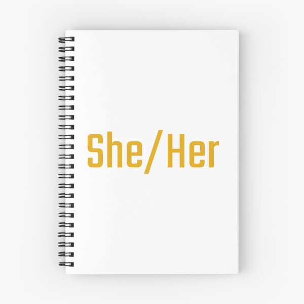 Item preview, She/Her (Yellow) designed and sold by figpeep.