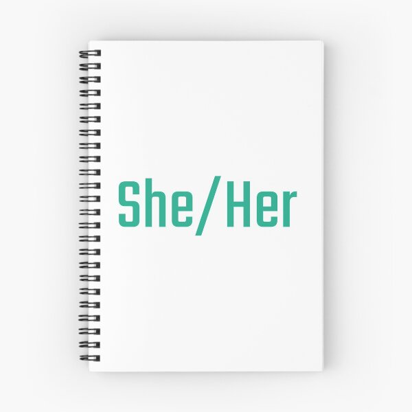 Item preview, She/Her (Turquoise) designed and sold by figpeep.