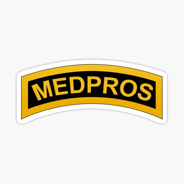 MEDPROS Tab Sticker By Medomedomedo Redbubble   St,small,507x507 Pad,600x600,f8f8f8 