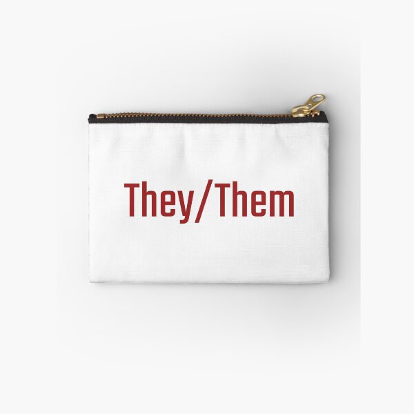 Item preview, They/Them (Red) designed and sold by figpeep.