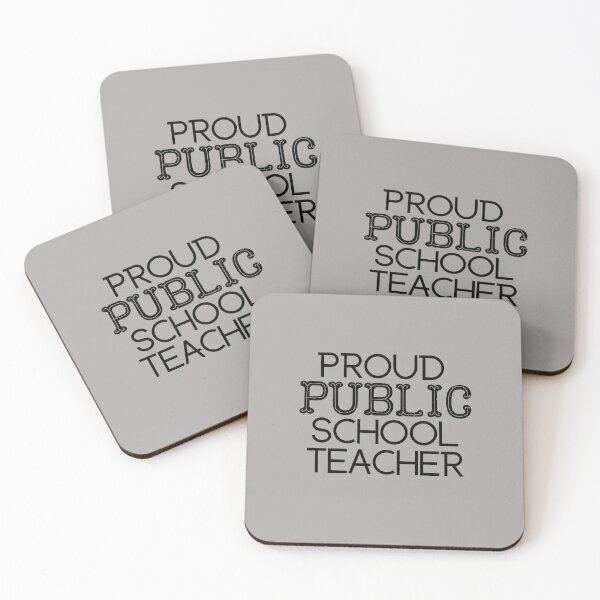 Item preview, PROUD PUBLIC SCHOOL TEACHER designed and sold by playerpup.