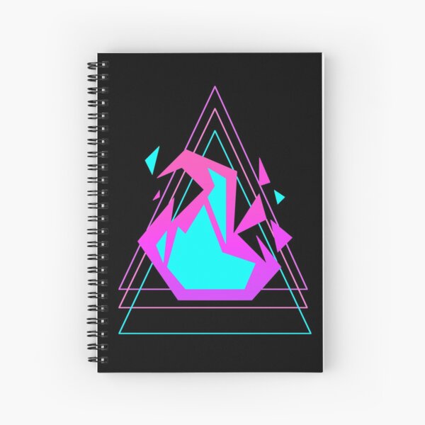 Burnish Flame Spiral Notebook