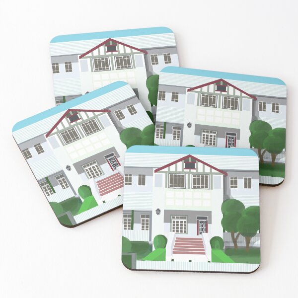 Item preview, Historic Architecture The White House Boarding House designed and sold by Donnahuntriss.