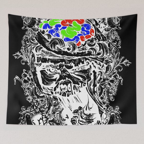 Item preview, Crazy Negative Green Brain Persian Zombie  designed and sold by aventi24.