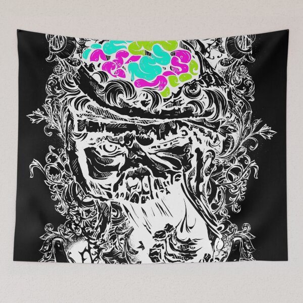 Item preview, Crazy Negative Blue Brain Persian Zombie  designed and sold by aventi24.