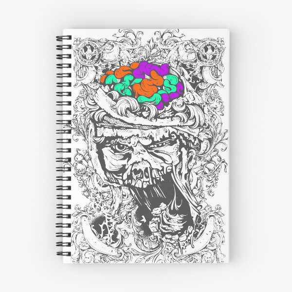 Item preview, Crazy Black Orange Brain Persian Zombie  designed and sold by aventi24.