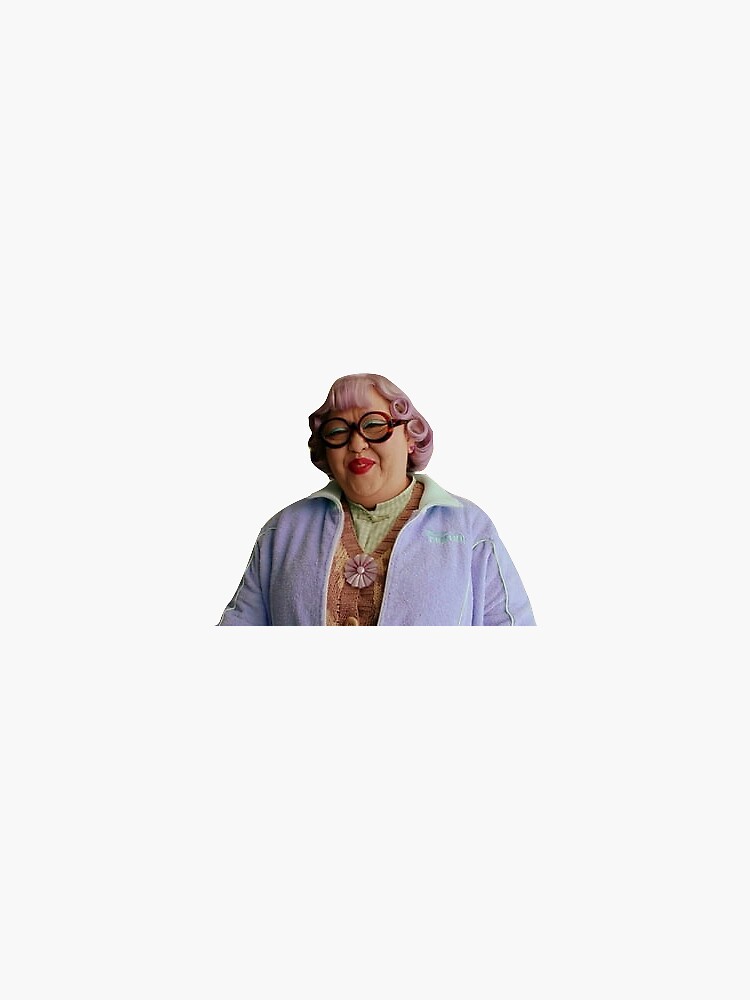 "Mrs. Kwan " Sticker for Sale by bridgeybear | Redbubble