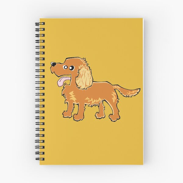 Item preview, Cocker Spaniel - Golden (Full Body) YELLOW BG designed and sold by TheChicken.