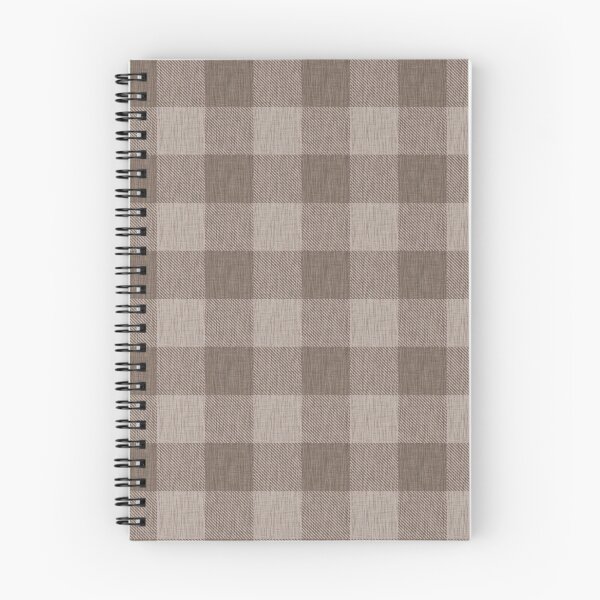 Item preview, Brown and Tan Textured Buffalo Plaid designed and sold by SugarPineDesign.