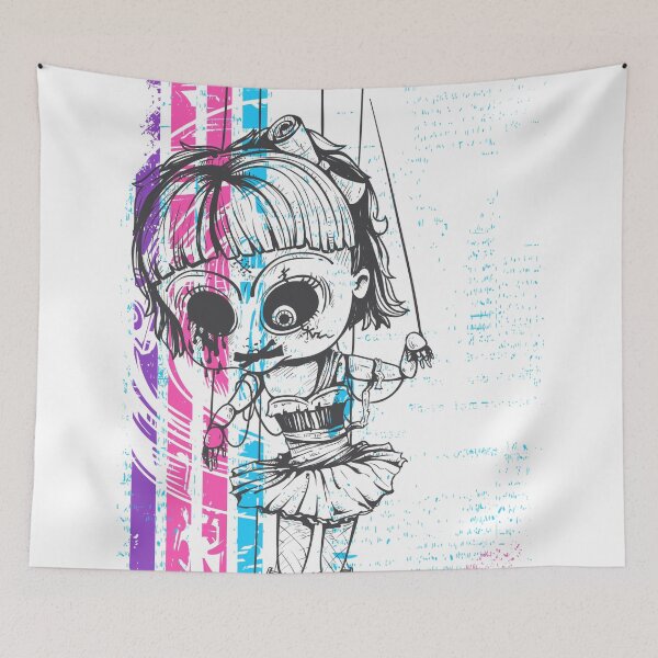 Item preview, Horrific Play Doll in Bright Colors designed and sold by aventi24.
