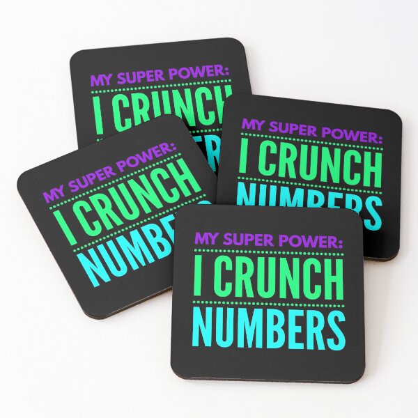 Item preview, Accountant - My Super power I Crunch Numbers designed and sold by ojdart.