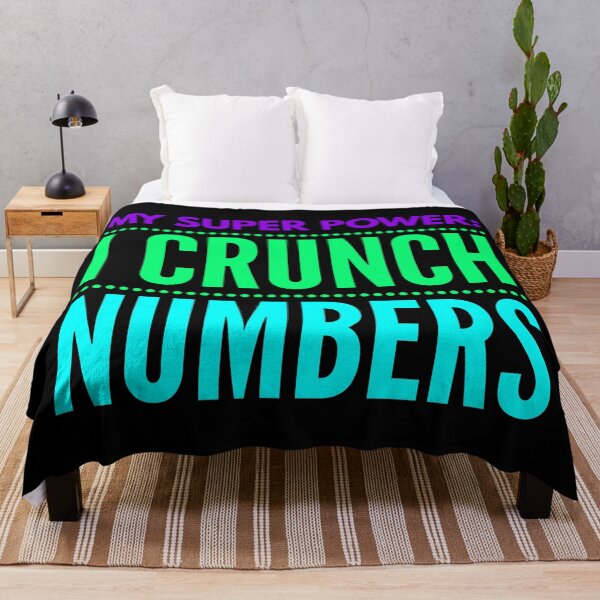 Item preview, Accountant - My Super power I Crunch Numbers designed and sold by ojdart.