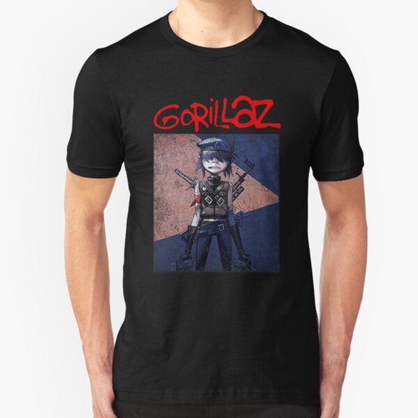 Timothee Chalamet Gorillaz Shirt Slim Fit T-Shirt