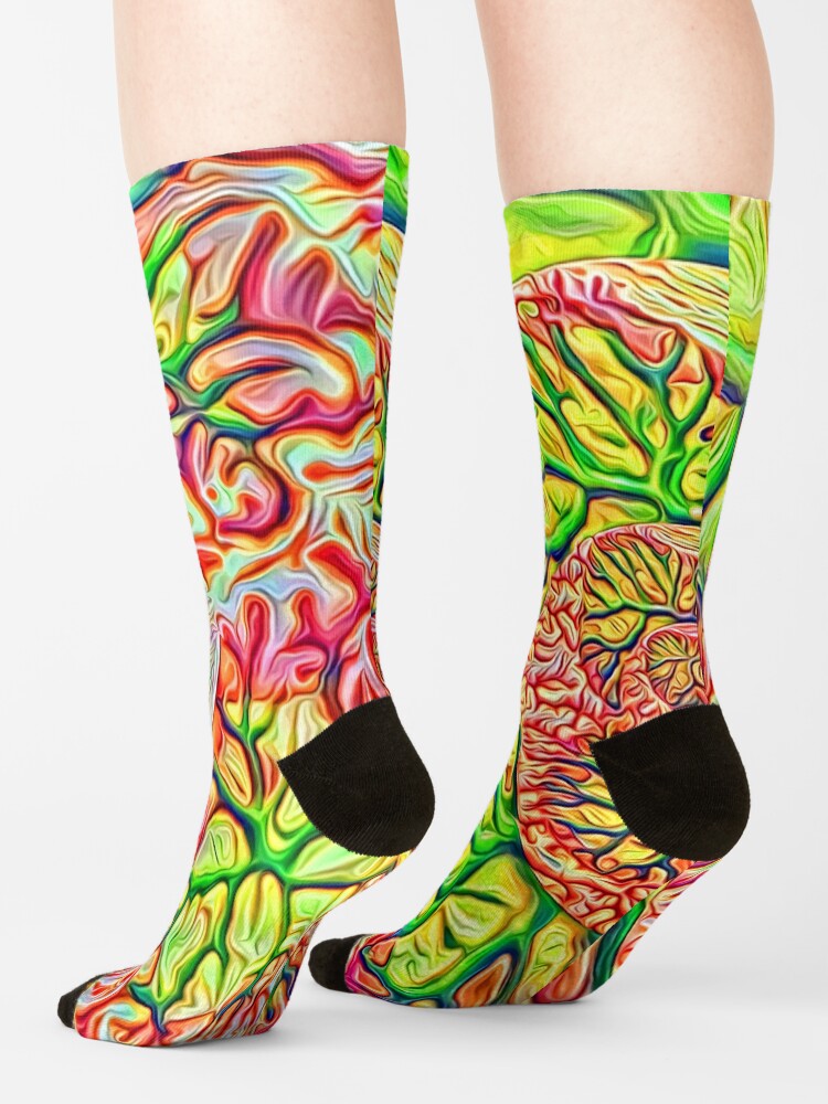 Alternate view of interesting... Socks