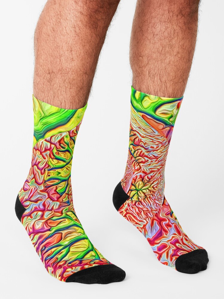Alternate view of interesting... Socks