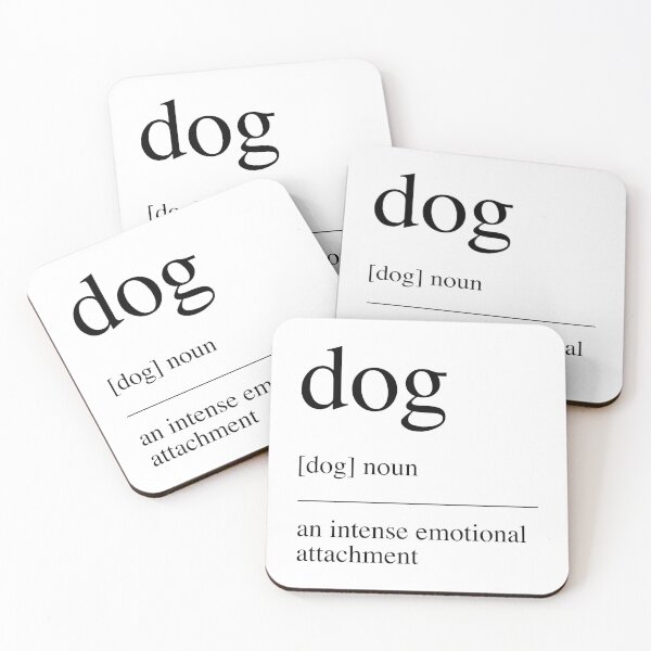 Item preview, Dog Dictionary Definition  designed and sold by PoshJocks.