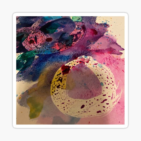 Infinity Watercolor Sticker