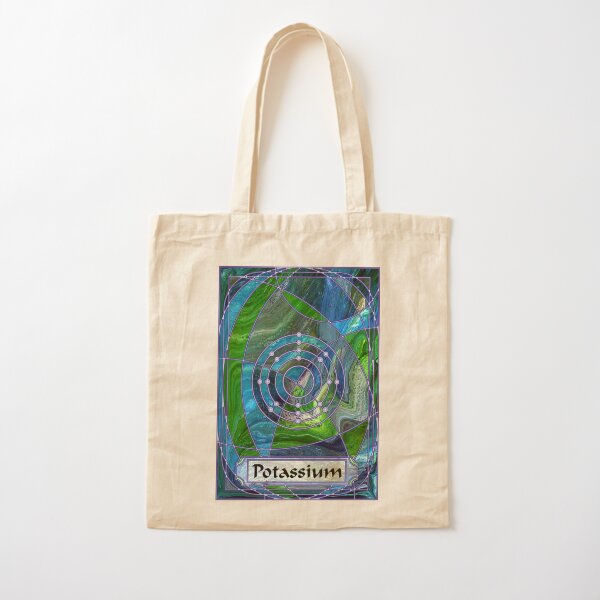 Element 19: Potassium Cotton Tote Bag