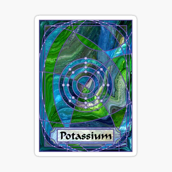 Element 19: Potassium Sticker