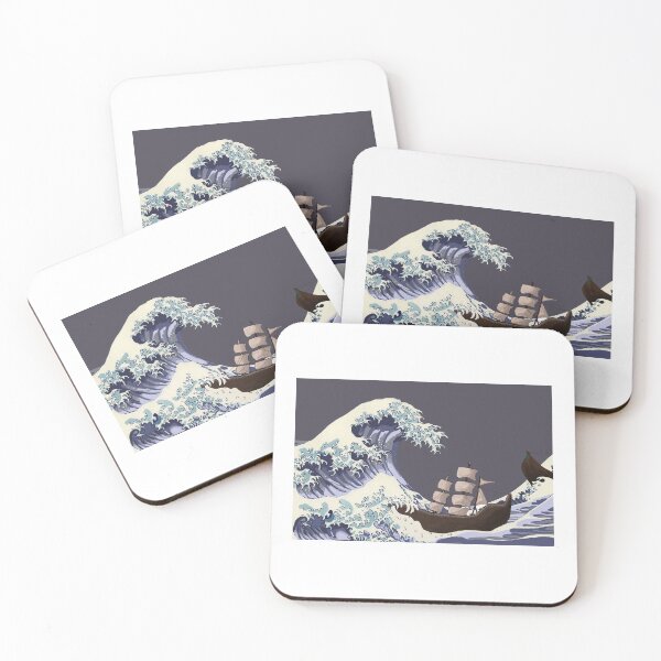 Item preview, great wave and pirate ships designed and sold by darcylouise.