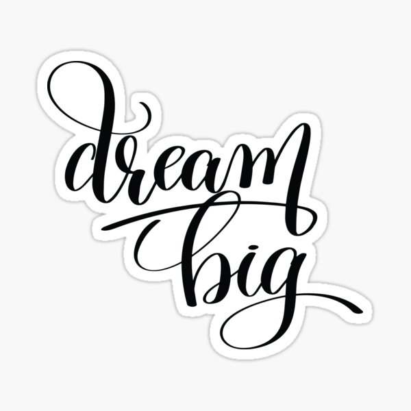 Item preview, Dream Big Inspirational and Motivational Quotes designed and sold by ProjectX23.