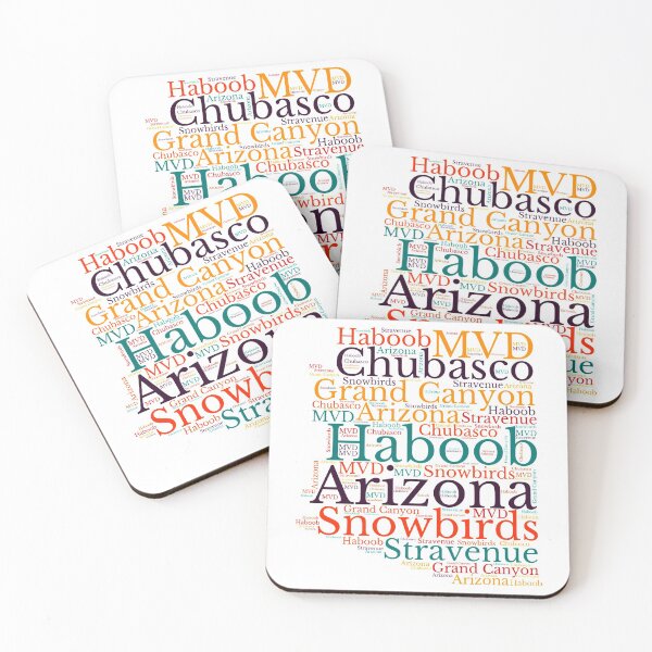 Item preview, Arizona Popular Phrases Map designed and sold by marosharaf.