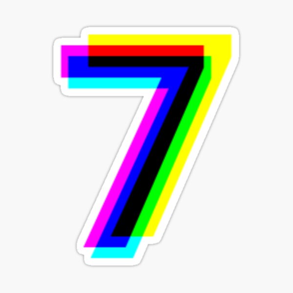 Artworksy Seven Sticker