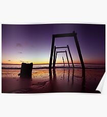 Cat Bay Sunset Poster
