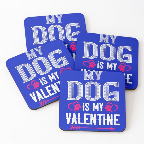 Item preview, My dog is my Valentine designed and sold by TinoThreads.