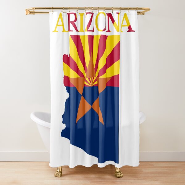 Item preview, Arizona Flag map designed and sold by marosharaf.
