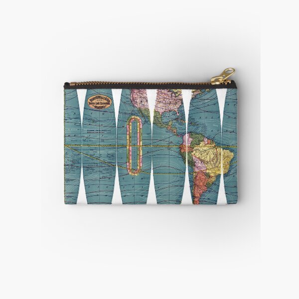 Item preview, World Map Surfboard Projection designed and sold by Flamin' Galah.