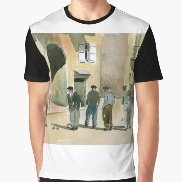 The Game of Pétanque Graphic T-Shirt