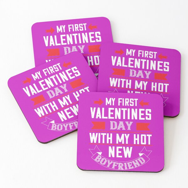 Item preview, My first Valentines day with my hot new boyfriend designed and sold by TinoThreads.