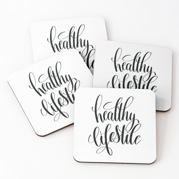 Item preview, Healthy Lifestyle Inspirational and Motivational Quotes designed and sold by ProjectX23.