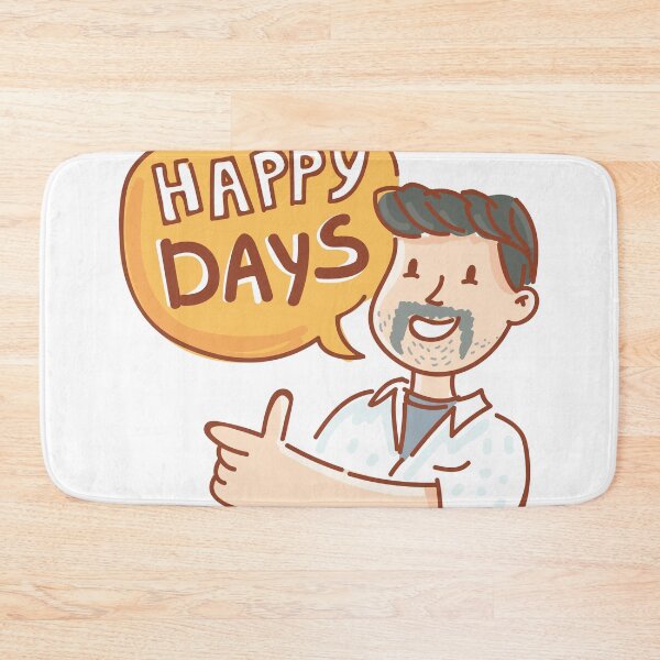 Item preview, Happy Days by AussiEmoji™ Australia designed and sold by dasvibes.