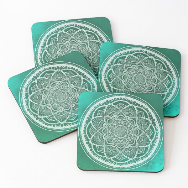 Item preview, Teal mandala designed and sold by hello-kelysii.
