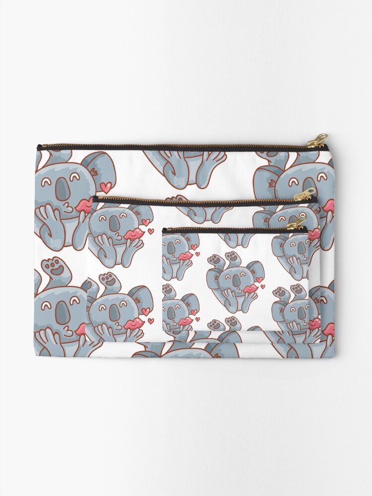 Thumbnail 2 of 4, Zipper Pouch, From Koala with Love designed and sold by dasvibes.