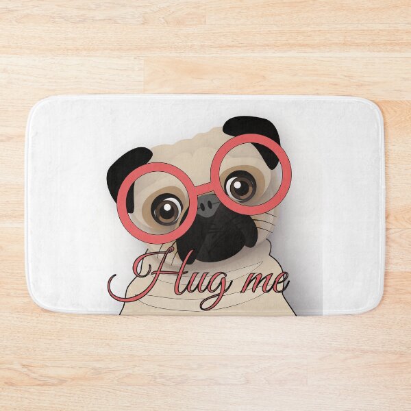 Item preview, Hug me ( Cute Pug ) designed and sold by Grafititee.