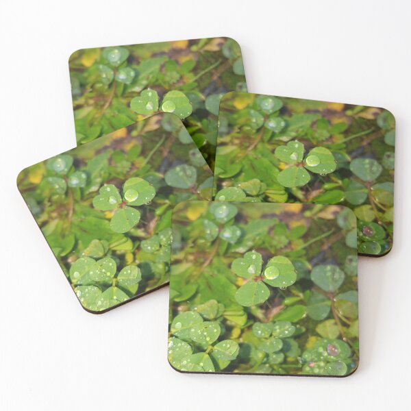 Item preview, Lucky Clovers and Raindrops designed and sold by LemonsandInk.