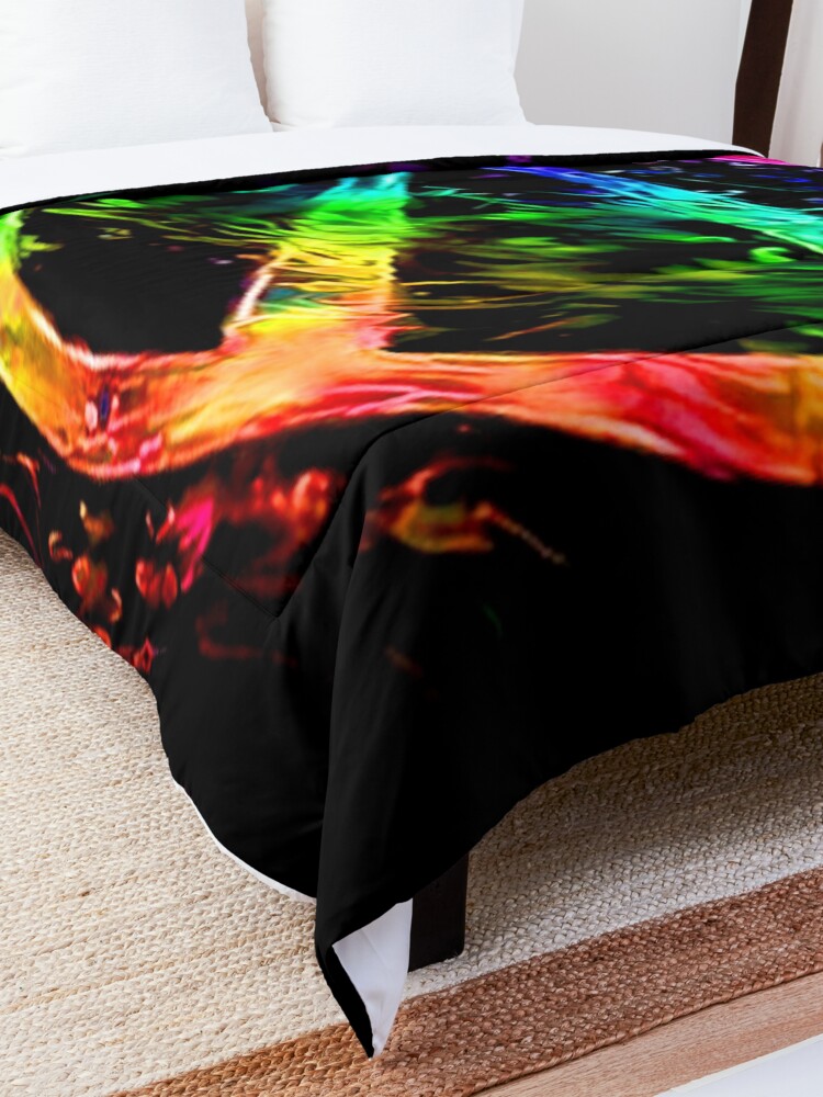 Alternate view of Rainbow Splash Vault Hunter Symbol Comforter