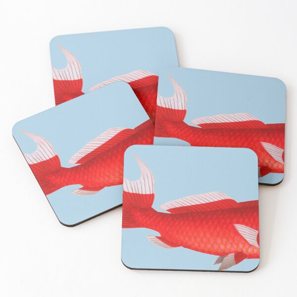 Item preview, Vintage goldfish illustration - Cyprinus macrophthalmus designed and sold by Flamin' Galah.