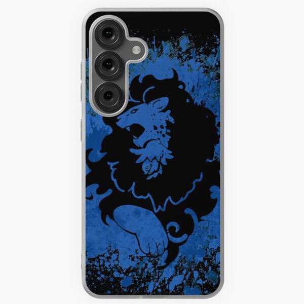 Item preview, Blue Lion Splatter designed and sold by Spadefish Art.